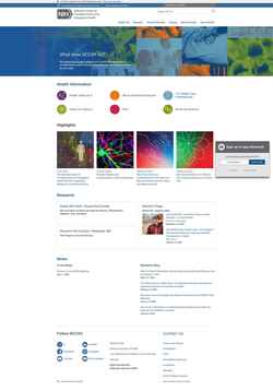 Skjermdump www.nccih.nih.gov