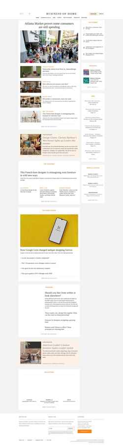 Captură de ecran businessofhome.com