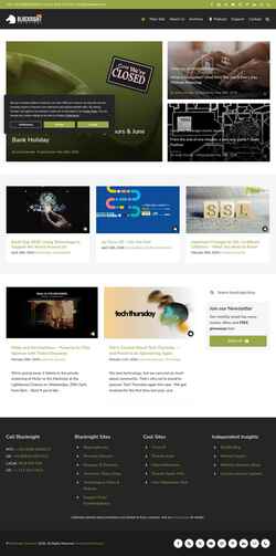 Screenshot blacknight.blog
