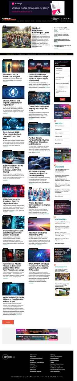 Screenshot campustechnology.com