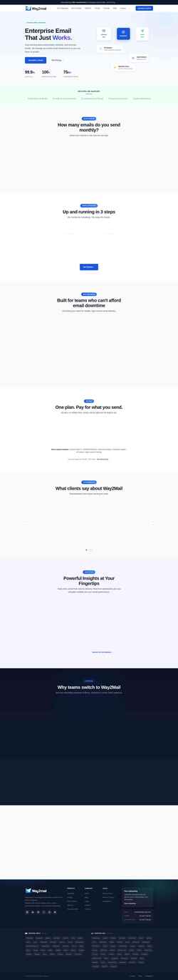 Schermafbeelding way2mail.com