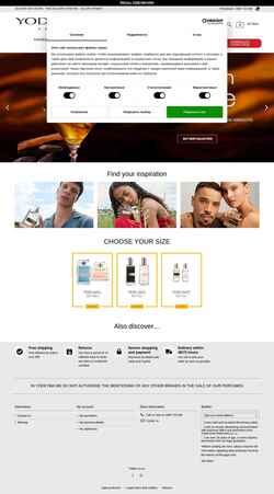Снимак екрана www.yodeyma.com