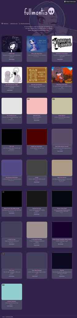 Скриншот fullmontis.itch.io
