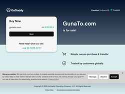 Skærmbillede gunato.com