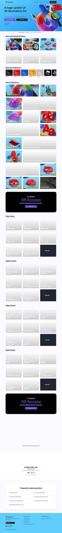 Screenshot shapefest.com