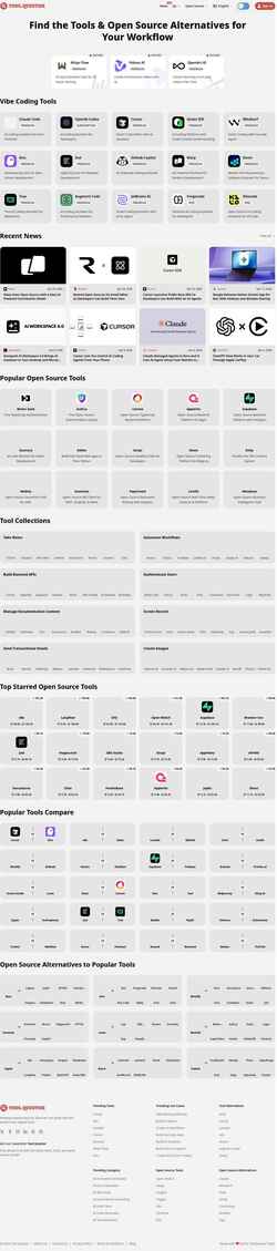 Screenshot toolquestor.com