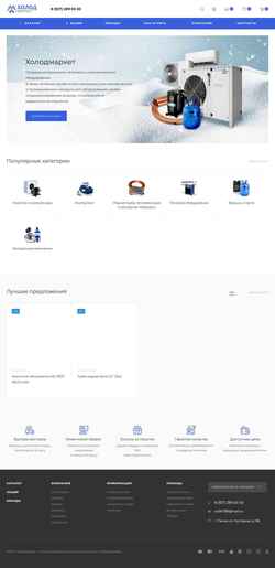 Zrzut ekranu xolodmarket.ru