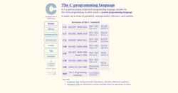 Скриншот www.c-language.org