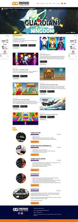 Képernyőkép onegamestudio.net