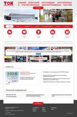 Zrzut ekranu www.tok-t.ru