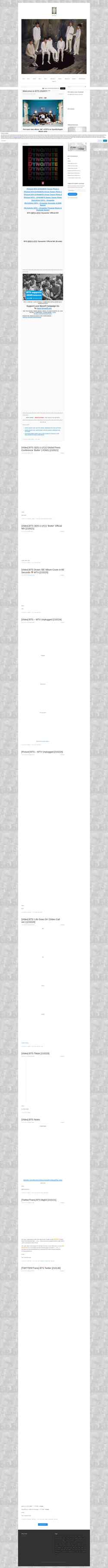 Captura de pantalla btsdiary.wordpress.com