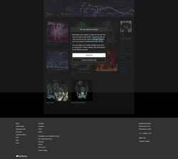 Ekrānuzņēmums them6.bandcamp.com