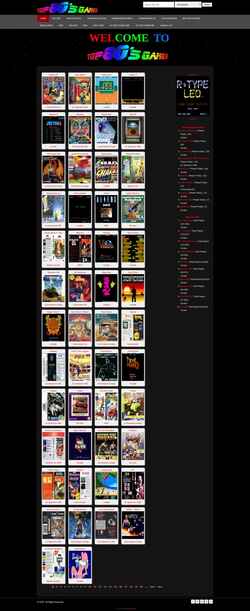 Снимак екрана www.top80sgames.com