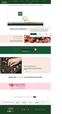 Screenshot www.irqualim.fr