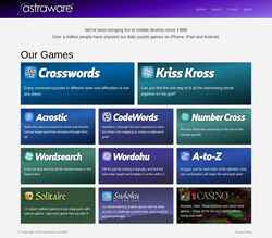 Schermata astraware.com