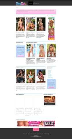 Снимак екрана www.bikinirush.com