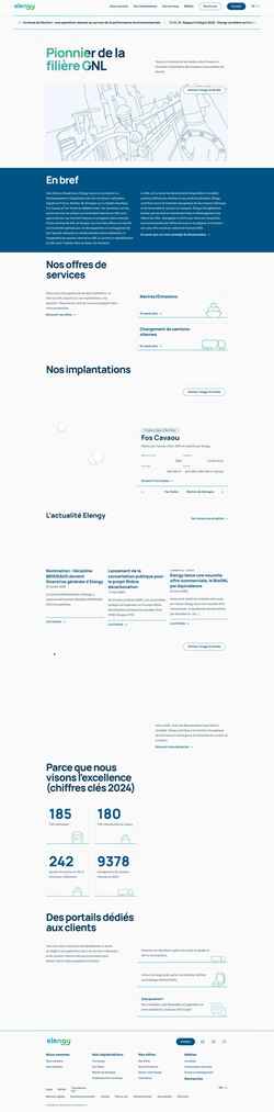 Снимак екрана www.elengy.com