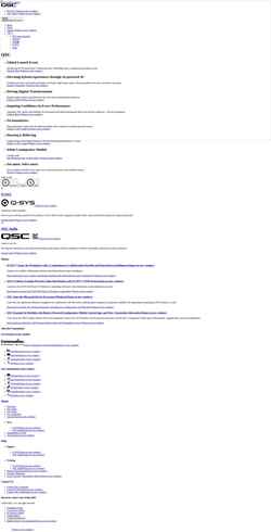 Skjermdump www.qsc.com