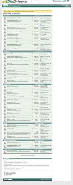 Ekran görüntüsü forums.windrivers.com