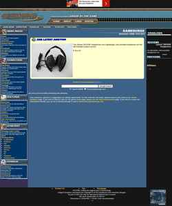 Screenshot gamesurge.com