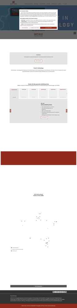 Screenshot www.kapp-niles.com