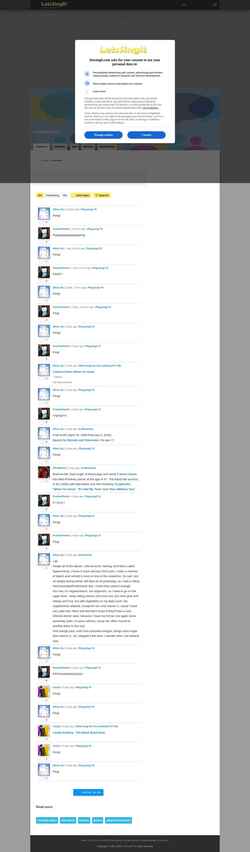 Captura de pantalla forum.letssingit.com