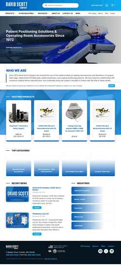 Screenshot www.davidscottco.com