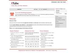 Snimka zaslona ttabs.com