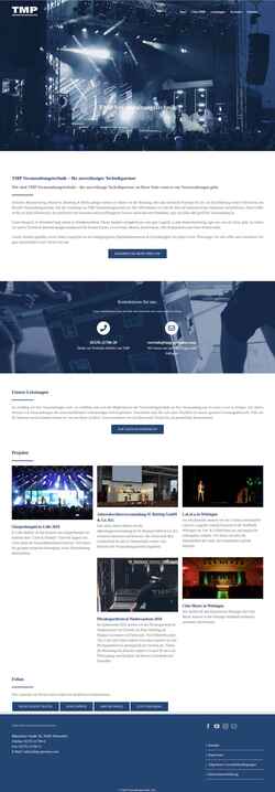 Screenshot www.tmp-germany.com