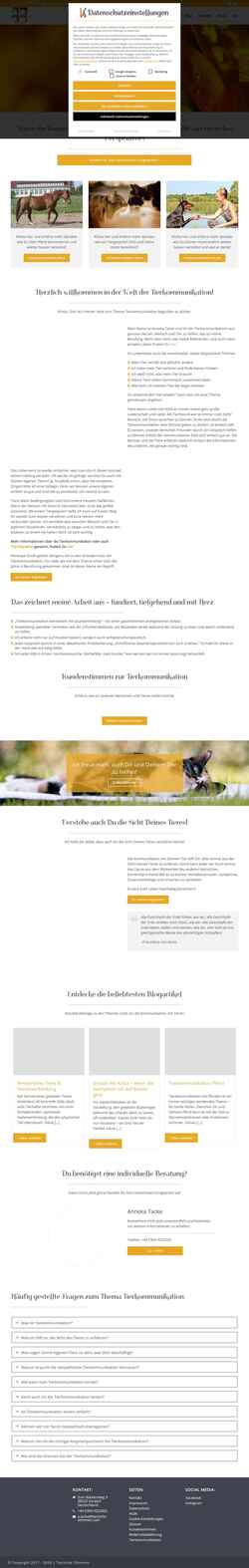 Screenshot tierische-stimmen.com