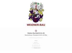 Screenshot weidner-bau.com