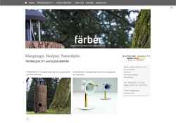 Screenshot www.faerber-equilibrium.com