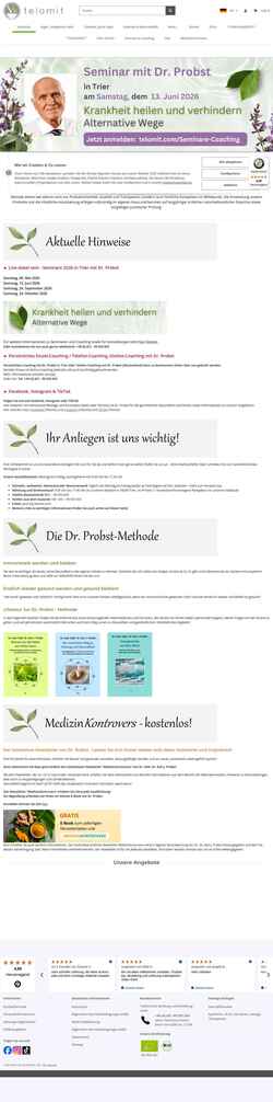 Screenshot telomit.com