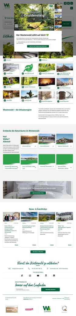 Screenshot www.westerwald.info
