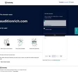 Snímek obrazovky auditionrich.com