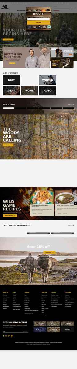 Ekraanipilt realtree.com