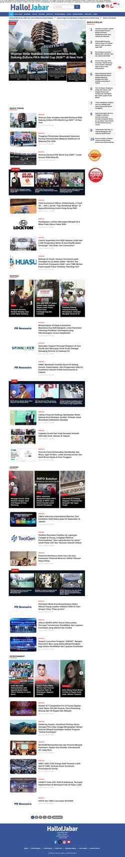 Screenshot hallojabar.com