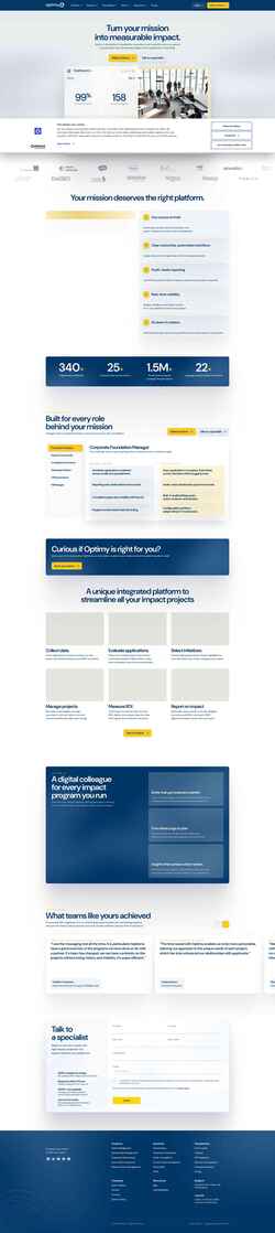 Screenshot www.optimy.com