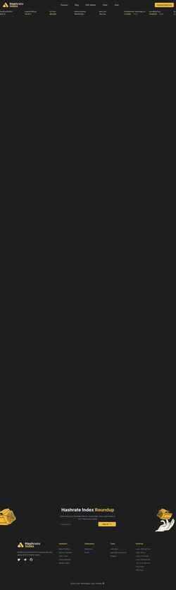 Képernyőkép hashrateindex.com