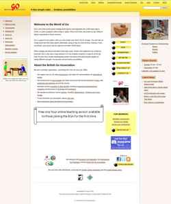 Ekrānuzņēmums www.britgo.org