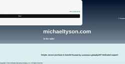 Screenshot michaeltyson.com
