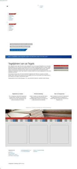 Screenshot tegelplinten.com