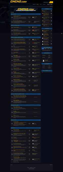 Snímek obrazovky forums.cncnz.com