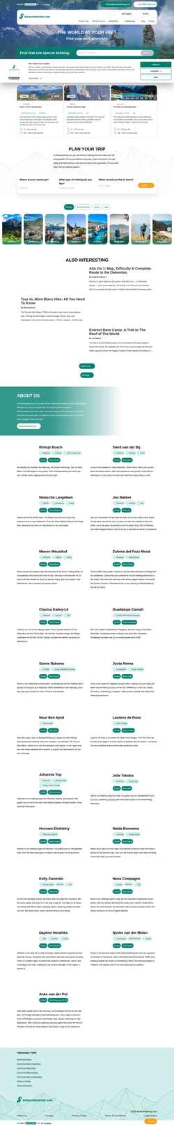 Στιγμιότυπο οθόνης bookatrekking.com