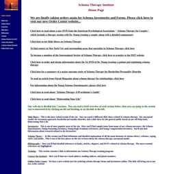 Schermata www.schematherapy.com