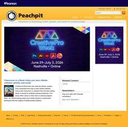 Zrzut ekranu www.peachpit.com