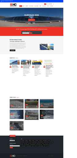 Screenshot www.iea-shc.org