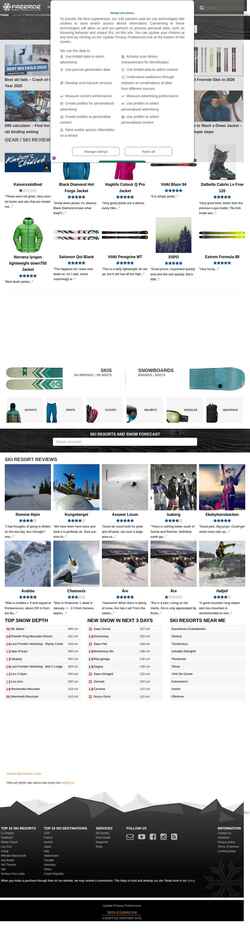 Skærmbillede www.freeride.com