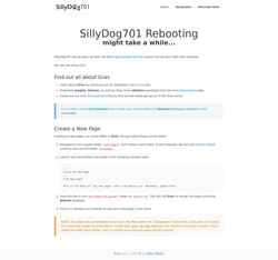 Скриншот sillydog.org