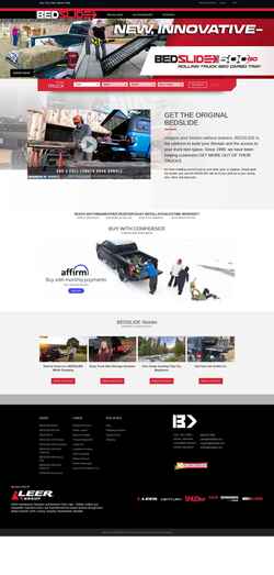 Screenshot www.bedslide.com